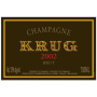 Krug Brut with Gift Box 2002 Front Label