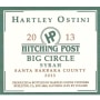 Hitching Post Big Circle Syrah 2013 Front Label