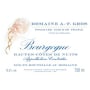 Domaine A.F. Gros Bourgogne Hautes Cotes de Nuits 2012 Front Label