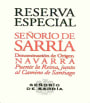 Senorio de Sarria Reserva Especial 2004 Front Label