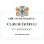 Chateau de Meursault Clos Du Chateau Chardonnay 2013 Front Label