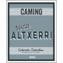 Camino Roca Altxerri Txakoli 2014 Front Label