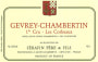 Domaine Serafin Gevrey-Chambertin Les Corbeaux Premier Cru 2002 Front Label