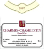 Domaine Serafin Charmes-Chambertin Grand Cru 2007 Front Label