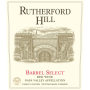 Rutherford Hill Barrel Select Red Blend 2013 Front Label