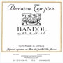 Domaine Tempier Bandol Rose 2015 Front Label