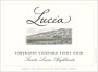 Lucia Vineyards Soberanes Vineyard Pinot Noir 2012 Front Label