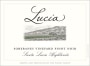 Lucia Vineyards Soberanes Vineyard Pinot Noir 2014 Front Label