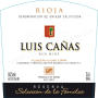 Bodegas Luis Canas Reserva Seleccion de la Familia 2009 Front Label