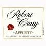 Robert Craig Cellars Affinity 1999 Front Label