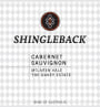Shingleback The Davey Estate Cabernet Sauvignon 2012 Front Label