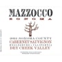 Mazzocco Dry Creek Cabernet Sauvignon 2013 Front Label