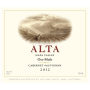 Alta Oso Malo Cabernet Sauvignon 2012 Front Label