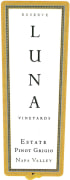 Luna Vineyards Estate Reserve Pinot Grigio 2015 Front Label