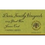 Davis Family Vineyards Campbell Ranch Pinot Noir 2013 Front Label