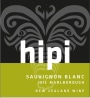 Sileni Hipi Sauvignon Blanc 2015 Front Label