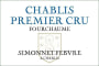Simonnet-Febvre Chablis Fourchaume Premier Cru 2011 Front Label