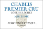 Simonnet-Febvre Chablis Cote de Lechet Premier Cru 2013 Front Label