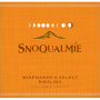 Snoqualmie Winemaker's Select Riesling 2014 Front Label