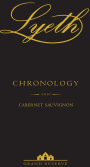 Lyeth Chronology Grand Reserve Cabernet Sauvignon 2010 Front Label