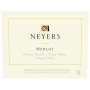 Neyers Conn Valley Merlot 2013 Front Label