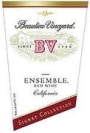 Beaulieu Vineyard Ensemble Signet Collection 1998 Front Label