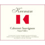 Keenan Napa Valley Cabernet Sauvignon 2012 Front Label