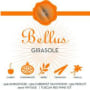 Bellus Girasole Rosso Toscana 2012 Front Label