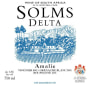 Solms Delta Amalie White 2013 Front Label