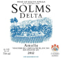 Solms Delta Amalie White 2012 Front Label