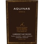 Aquinas Cabernet Sauvignon 2014 Front Label