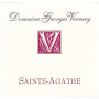 Georges Vernay Cotes du Rhone Sainte-Agathe 2014 Front Label