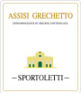 Sportoletti Assisi Grechetto 2014 Front Label