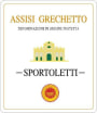 Sportoletti Assisi Grechetto 2015 Front Label