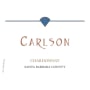 Carlson Chardonnay 2015 Front Label