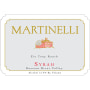 Martinelli Zio Tony Ranch Syrah 2009 Front Label