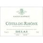 Delas Cote du Rhone St. Esprit Blanc 2014 Front Label