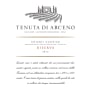 Tenuta di Arceno Chianti Classico Riserva 2012 Front Label