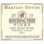 Hitching Post Pinks Rose 2015 Front Label