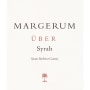 Margerum Uber Syrah 2013 Front Label