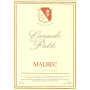 Carmelo Patti Malbec 2012 Front Label