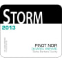 Storm Wines Duvarita Vineyard Pinot Noir 2013 Front Label