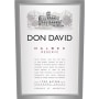 El Esteco Don David Malbec Reserve 2014 Front Label