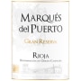 Marques del Puerto Gran Reserva 2004 Front Label