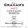 Graham's Millenium Vintage Port (1.5 Liter Magnum) 1977 Front Label