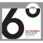 Six Degrees Cellars Pinot Noir 2014 Front Label