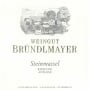 Brundlmayer Steinmassl Riesling 2014 Front Label