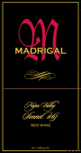Madrigal Vineyards Sonnet 63 Red 2009 Front Label