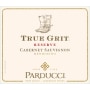 Parducci True Grit Reserve Cabernet Sauvignon 2014 Front Label
