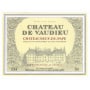 Chateau de Vaudieu Chateauneuf-du-Pape Blanc 2013 Front Label
